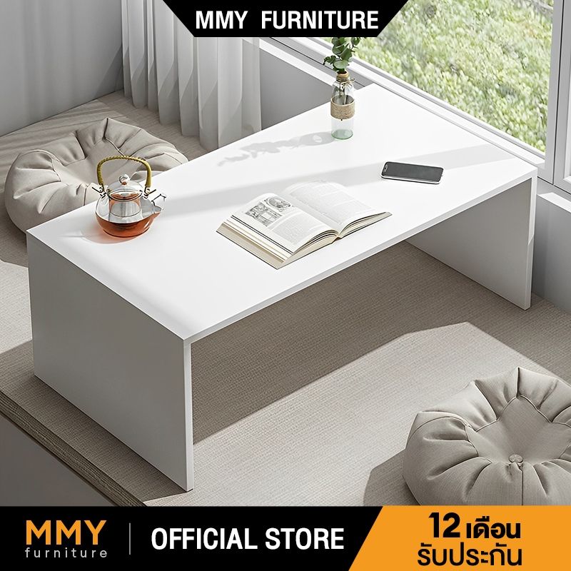 MMY โต๊ะกาแฟสไตล์ญี่ปุ่น โต๊ะญี่ปุ่นนั่งพื้น 100/80/60CM สไตล์โมเดิร์น ไม้แข็งแร