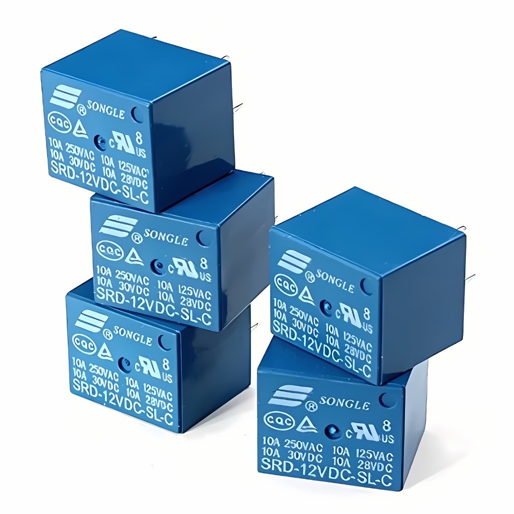 รีเลย์ 5 ขา SRU-12VDC-SLเรามี 5V 12V 24V DC Vส่งของทุกวันร้านในไทย L247