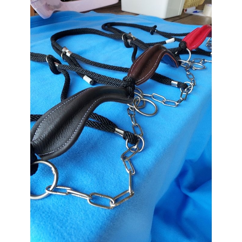 ขลุมวัวสเเตนเลส ปากหนังเเท้100%