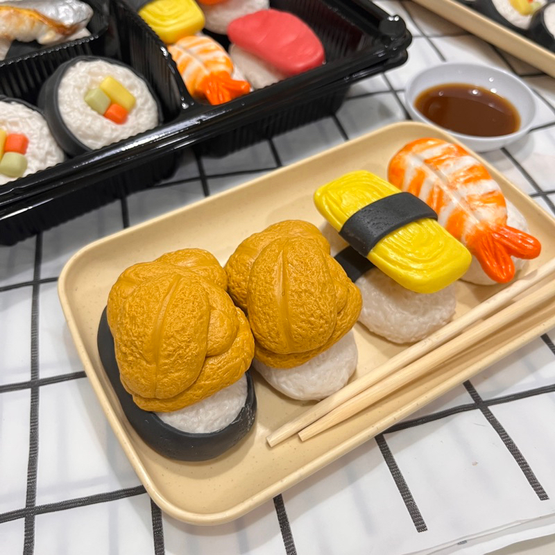 ตามใจสั่ง ชุดซูชิเต็มคำ ของเล่นจำลองสมมุติบทบาท(สินค้าไม่พร้อมส่งทำใหม่ 7วัน) - รูปที่ 5