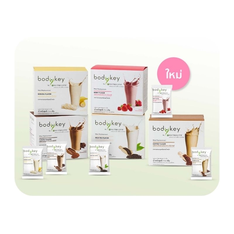 Bodykey by Nutrilite โปรตีนทดแทนมื้ออาหาร