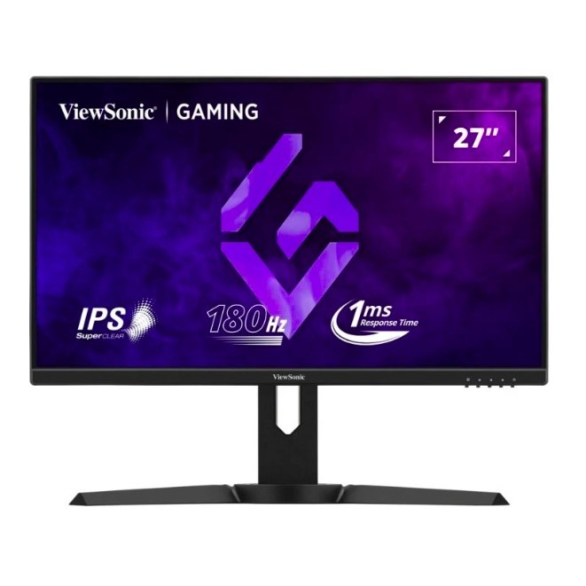 ViewSonic Monitor XG2709 27” 180Hz IPS 1MS Low-Height adjustment HDR10 FreeSync Gaming Monitor