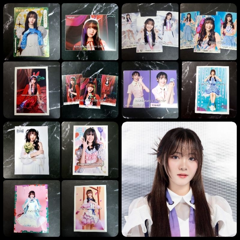 โยเกิร์ต Yoghurt BNK48 [1/2] : คอมพ์ แอคพิเศษ Special Act พวงกุญแจ Comp 3 ใบ photoset ของสะสม