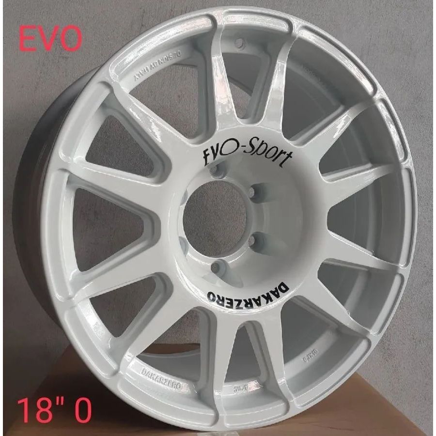 ล้อแม็กใหม่ Kspeed EVO CROSS 6รู139 ET20  สีขาว 9-18นิ้ว(ราคา 4วง)