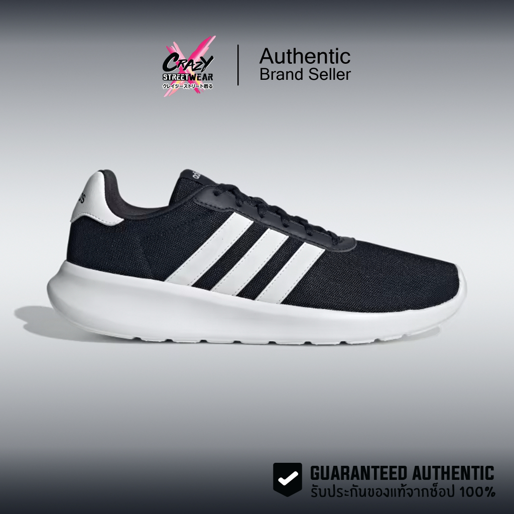 Adidas Lite Racer 3.0 ของแท้ 100% สีกรมเข้ม ( GY3095 ) สินค้าลิขสิทธิ์แท้ Adidas รองเท้าผู้ชาย อดิดาส ของแท้