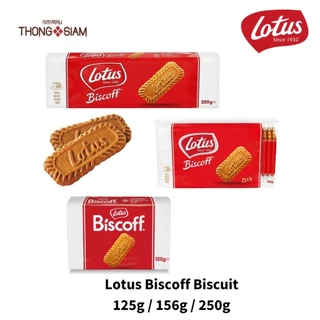 Lotus Biscoff Biscuit  บิสกิตคาราเมล 125g/156g/250g. บิสกิต โลตัสบิสคอฟ