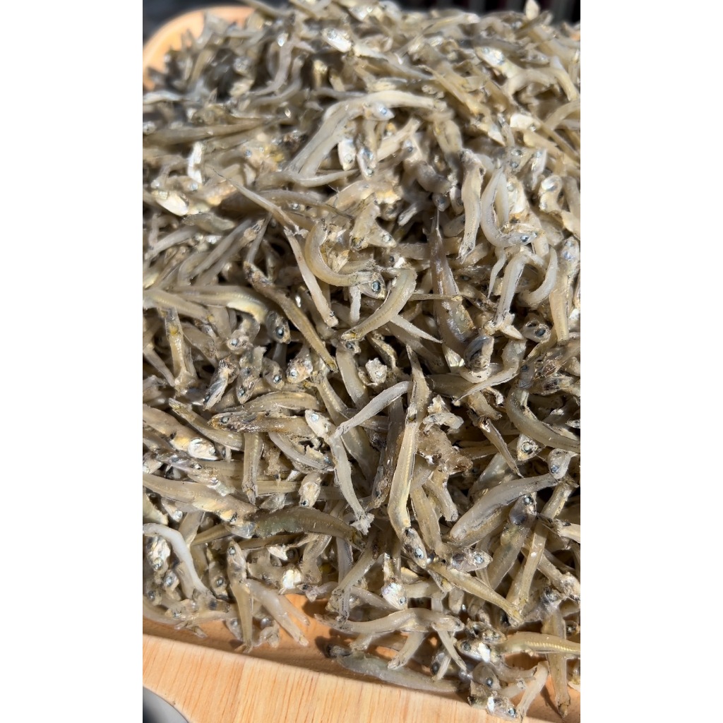 ปลาข้าวสาร 1Kg. อร่อย ไม่เค็ม ปลอดสาร มีแคลเซียมสูง ราคาส่ง