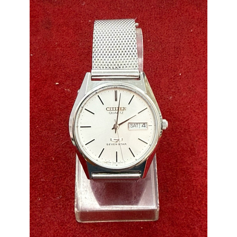 Citizen.Quartz.SEVEN.STAR.นาฬิกาผู้ชายของแท้รับประกันสินค้า