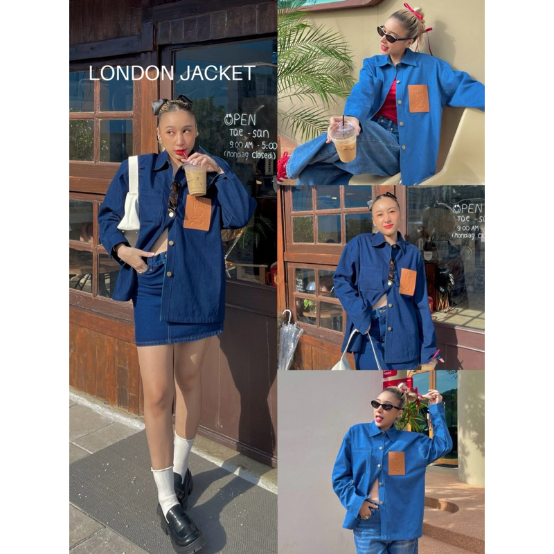 TGT LONDON JACKET | แจ็คเกตยีนส์