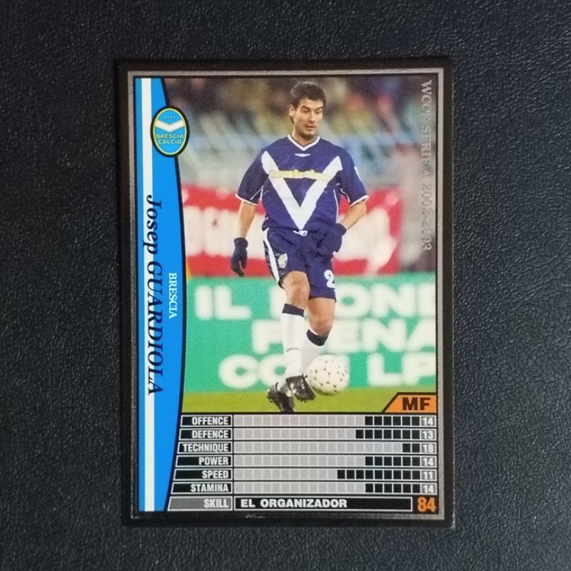 การ์ดฟุตบอล PANINI WCCF SERIE A 2002-2003 SOCCER CARD