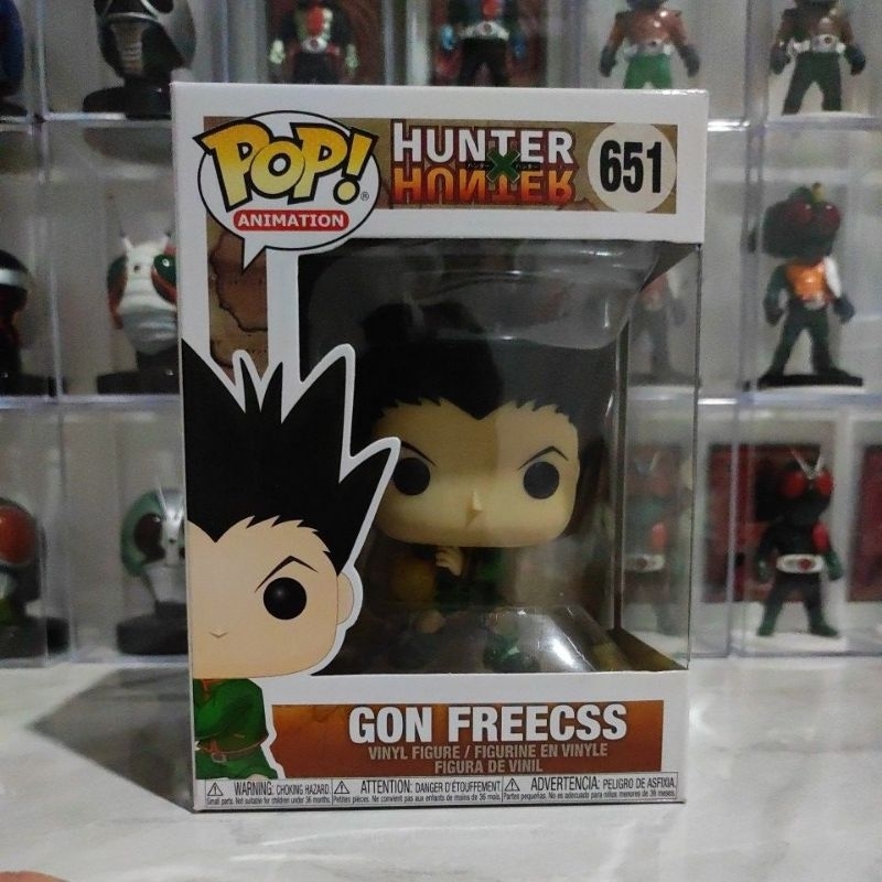Funko Pop Animation! Hanter X Hanter - Gon Freecss #651 ของแท้100% กล่อง [9.5/10]
