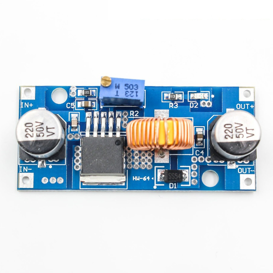 ตัวลดแรงดันไฟ XL4015 E1 DC-DC Stepdown BUCK Converter Module DC 4-38V 75W 5A
