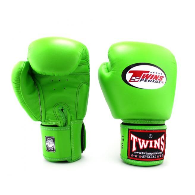 นวมชกมวย ทวินส์ สเปเชี่ยล Twins Special Boxing Glove BGVL3 รวมสี หนังแท้ ,GREEN