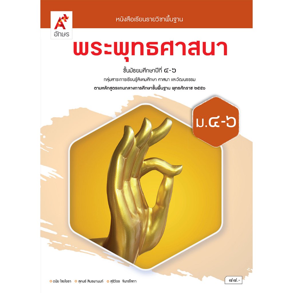 หนังสือเรียน บร.พระพุทธศาสนา ม.4-6 ลส'51 (อจท.)