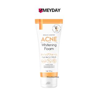 VC Vit C ACNE Foam วิตซี แอคเน่โฟม แพคเกจใหม่ล่าสุด บํารุงผิ…