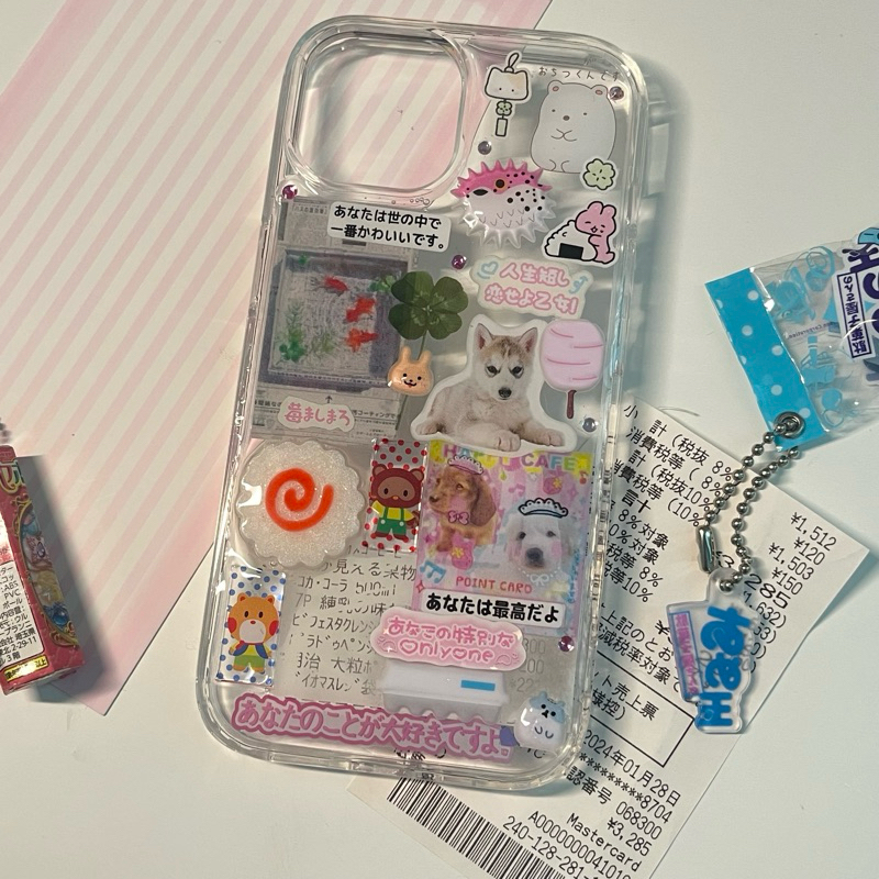 เคสสติกเกอร์ เคสเรซิ่น เคสdiy ทุกรุ่น