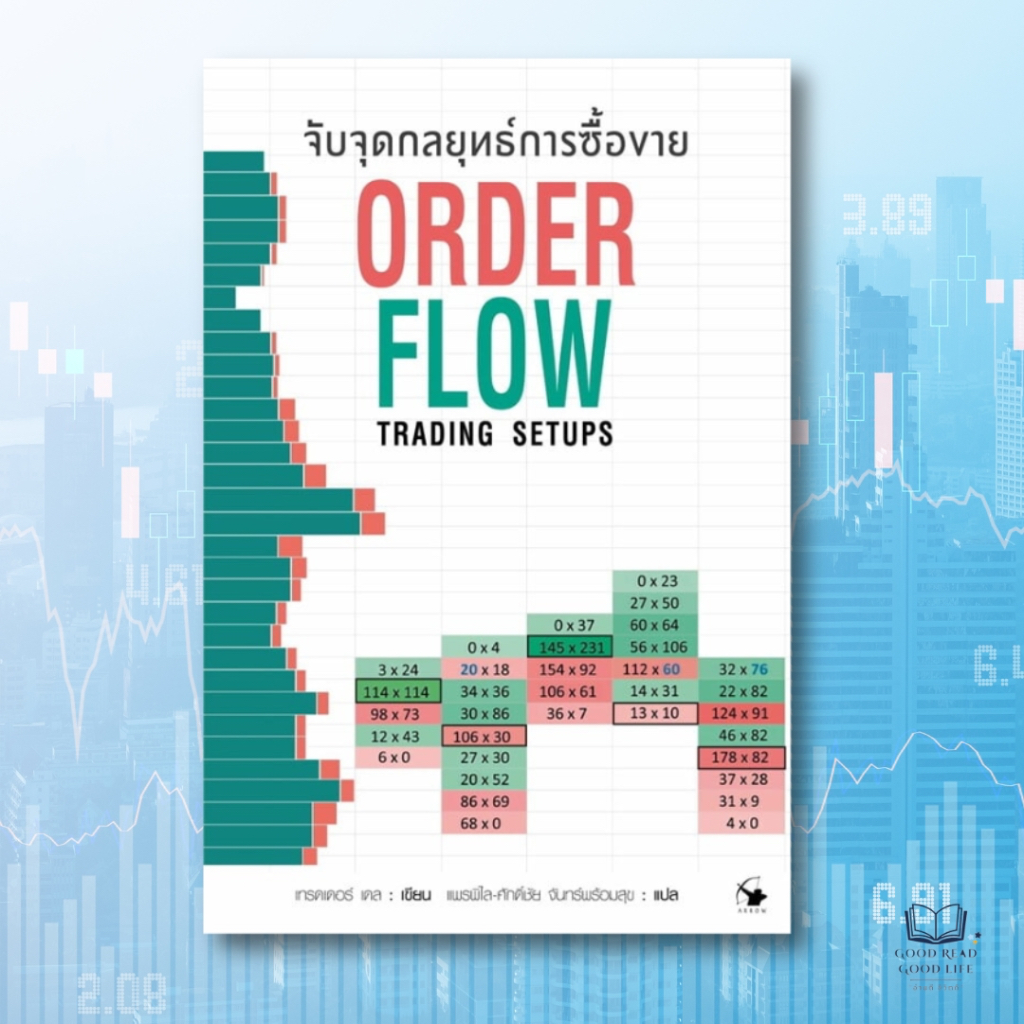 หนังสือ จับจุดกลยุทธ์การซื้อขาย (Order Flow Trading Setup) / เทรดเดอร์ เดล (Dale) /  แอร์โรว์ มัลติมีเดีย  [0201]