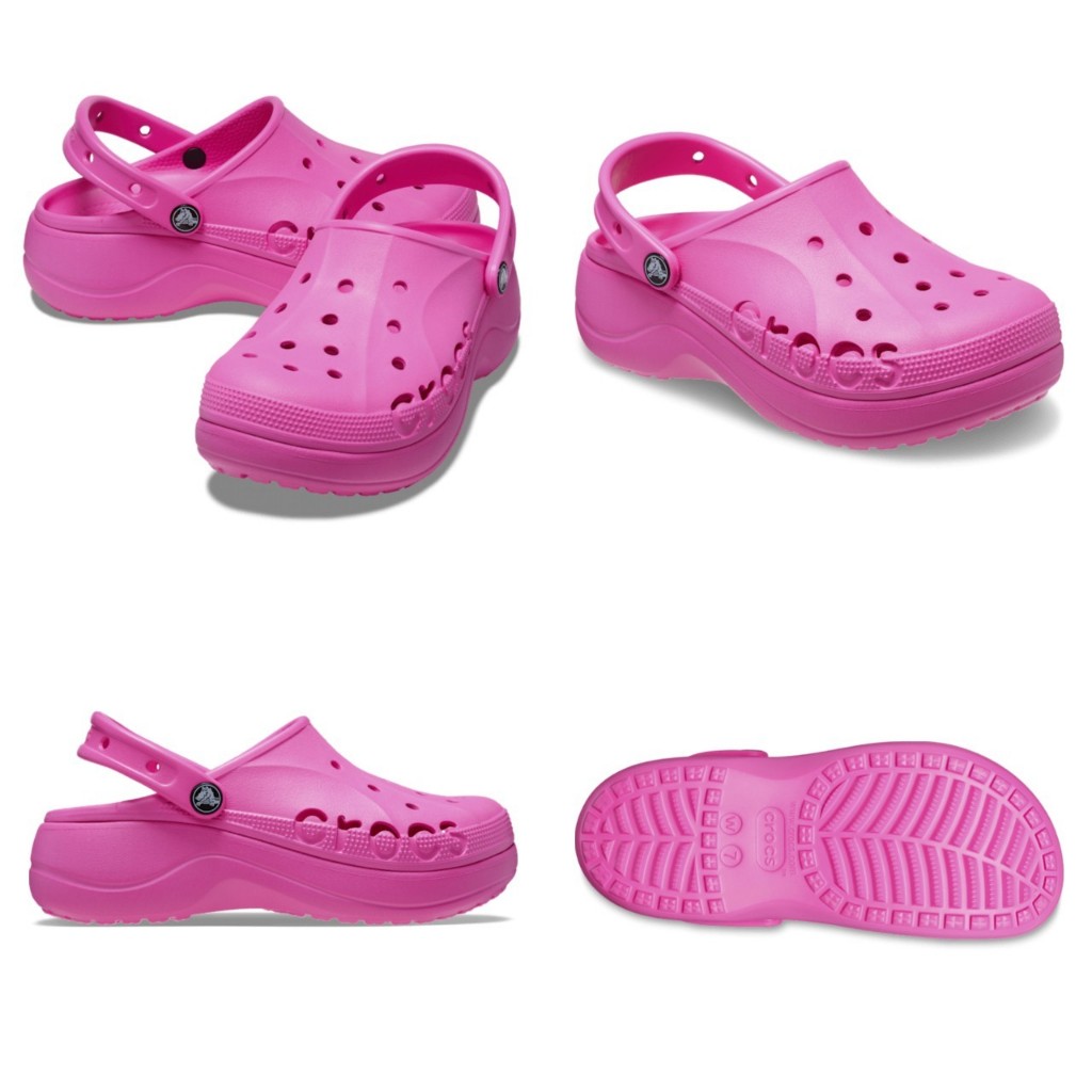 CROCS WOMEN'S CASUAL SHOES BAYA PLATFORM CLOG 🇺🇸💯ของแท้นำเข้าอเมริกา