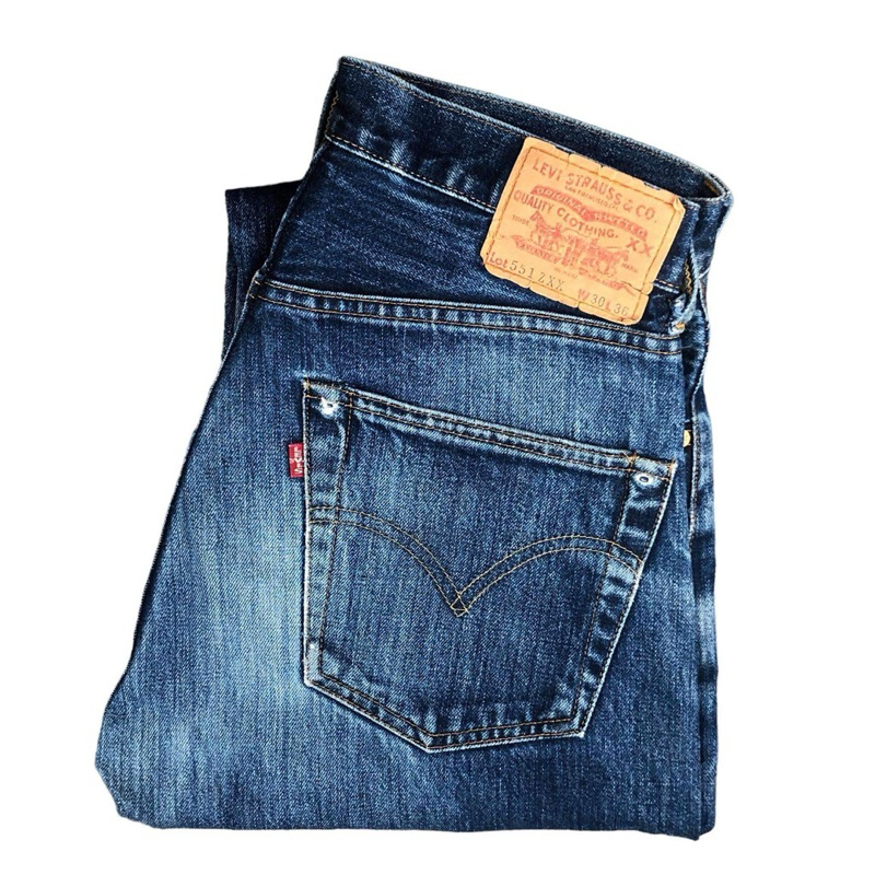 LEVI’S 551ZXX BIG E  LVC 1962