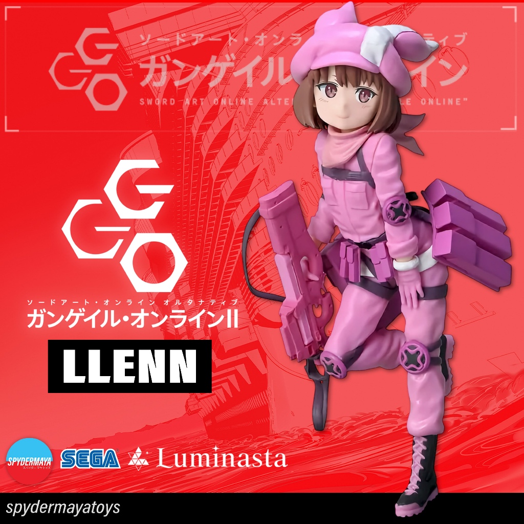 [Pre-Order] ฟิกเกอร์ LLENN Luminasta - SAO Alternative Gun Gale Online - SEGA