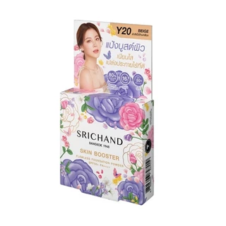 SRICHAND SKIN BOOSTER FLAWLESS FOUNDATION แป้งบูสต์ผิว ศรีจันทร์ สกิน บูสเตอร์ ฟลอเลส ฟาวเดชั่น พาวเดอร์ 4.5 ก.