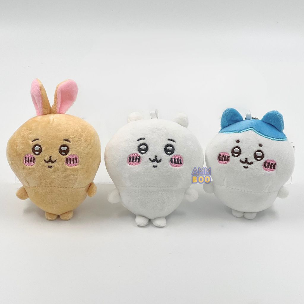 พวงกุญแจตุ๊กตาจิคาวะ (Chiikawa Plush Doll) ขนาด 11-13 ซม. สินค้าพร้อมส่ง