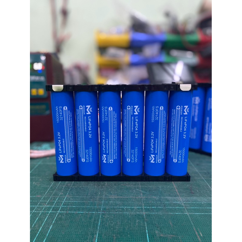 🔋แบตเตอรี่ลิเธียม 32140 Mpower พร้อมสปอต 6S1P 19v-21.9v15A (ทรงตรง)
