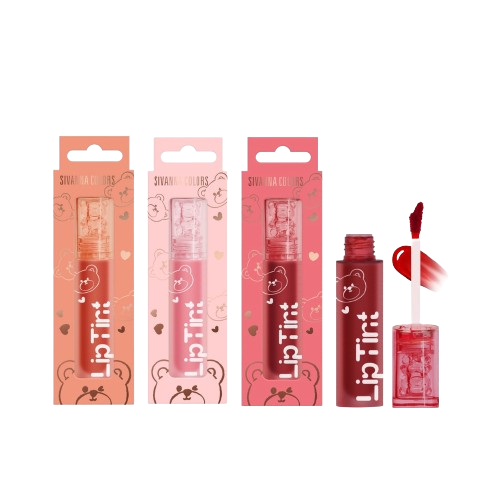HF961 Sivanna Colors ลิปทินท์น้องหมี  Color Cute Bear Lip Tint