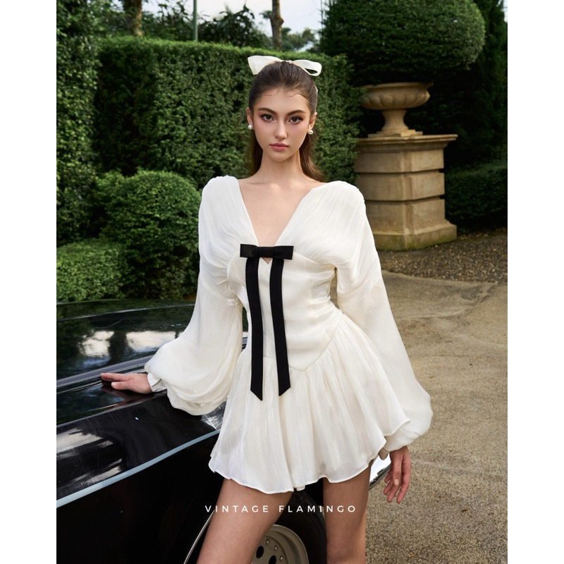 Vintage Flamingo- KARLIE DRESS