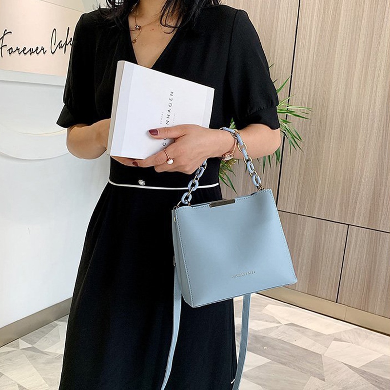 Leyoo ทั่วไทย กระเป๋าสะพาย ผู้หญิง กระเป๋าสะพายสไตล์เกาหลี ก็เป๊ะปังเอาอยู่ทุกลุค ราคาน่ารัก วัสดุคุณภาพ ของมันต้องมีขนา