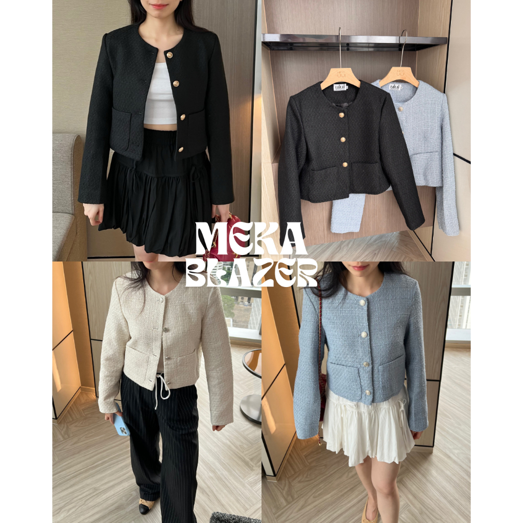 UIUI | MEKA BLAZER เสื้อเบลเซอร์แขนยาว