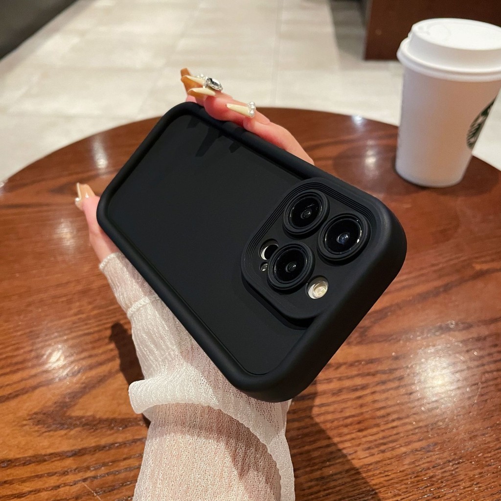 เคสซิลิโคนกันกระแทกสำหรับ iPhone 11 X XR 7/8 Plus XS 11 Pro Max 12 Pro Max 13 Pro Max 14 Pro Max 15 Pro Max 14/15 Plus