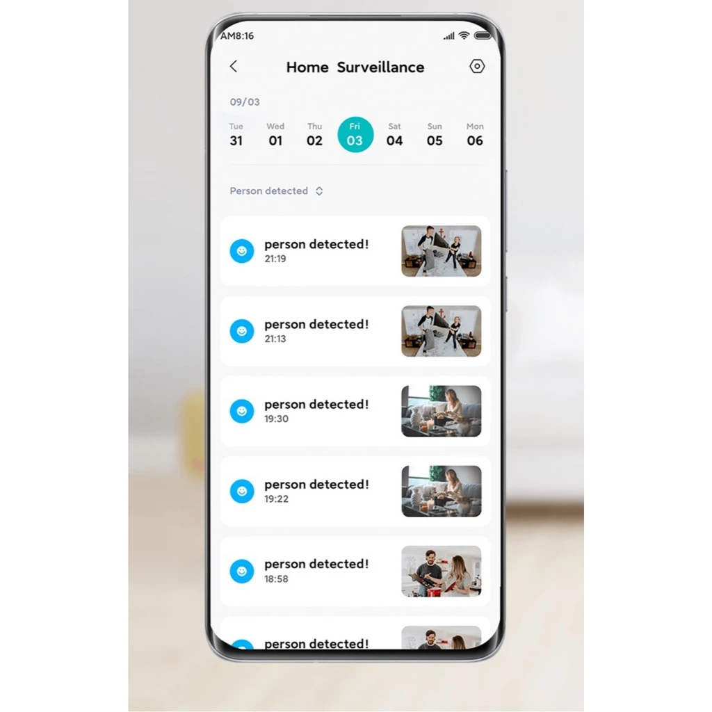 Xiaomi Mi กล้องวงจรปิด รุ่น C200 1080p / 360° 2K / 360° 2K C300 / 360° 3K thumbnail 10