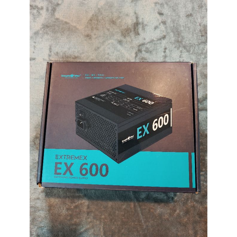 พาวเวอร์ซัพพลาย PSU รุ่น EX 600 TSUNAMI ของใหม่มีประกัน (ทางร้านเปิดกล่องเช็คเท่านั้น ไม่เคยใช้งาน)