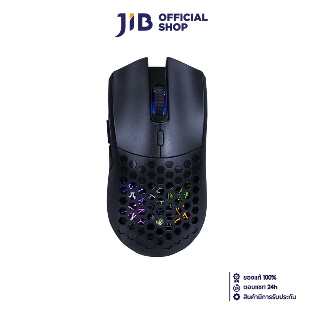 WIRELESS MOUSE (เมาส์ไร้สาย) NUBWO NM103W DUAL MODE (BLACK)
