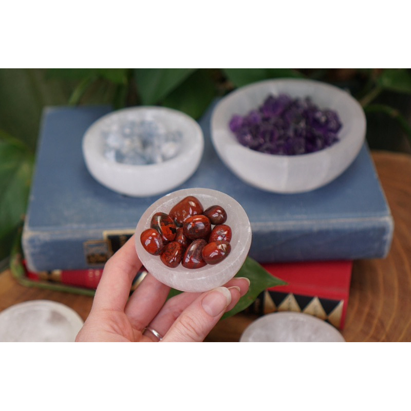 1 PC AAA Quality Selenite Bowl, Small Charging Bowl ~ approx 2.5"/ 6cm