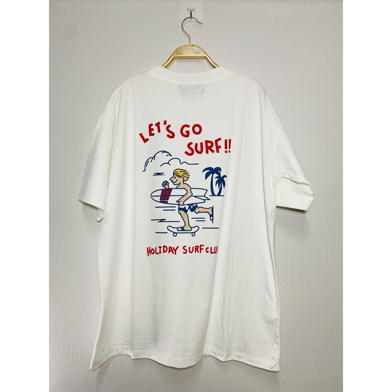 เสื้อยืด Over Size ป้าย Call me again สกรีนชัด