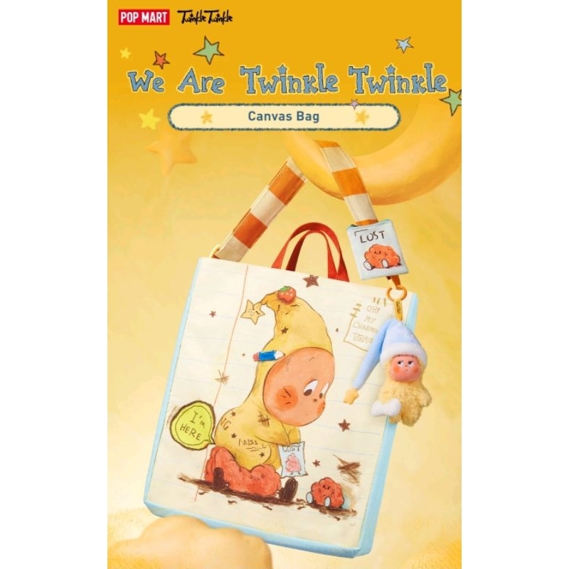 กระเป๋า We are Twinkle Twinkle canvas bag code ส่วนลดร้านโค้ดคุ้ม พร้อมส่ง กทม แท้