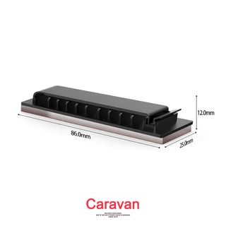 Caravan Crew Wire Organizer Cable Organizer ที่ล๊อกสายเคเบิล 10 ช่องเสียบ