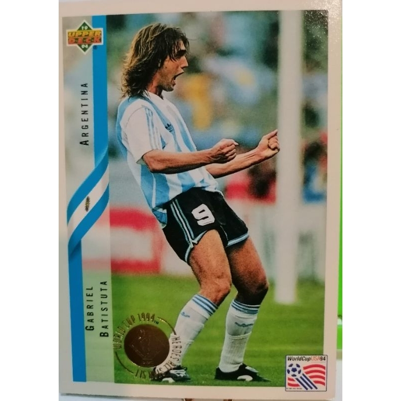 การ์ดนักฟุตบอล​ upper deck ฟุตบอลโลก​ world cup 1994 USA แท้