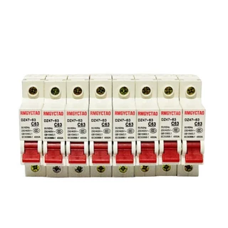Circuit Breaker 16A - 63A DZ47 1P/2P/3P/4P เซอร์กิตเบรกเกอร์