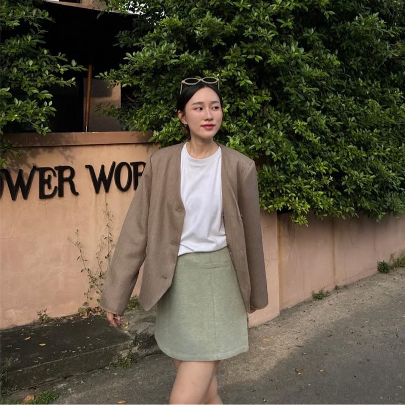 knockknock - BASIC MINI SKIRT