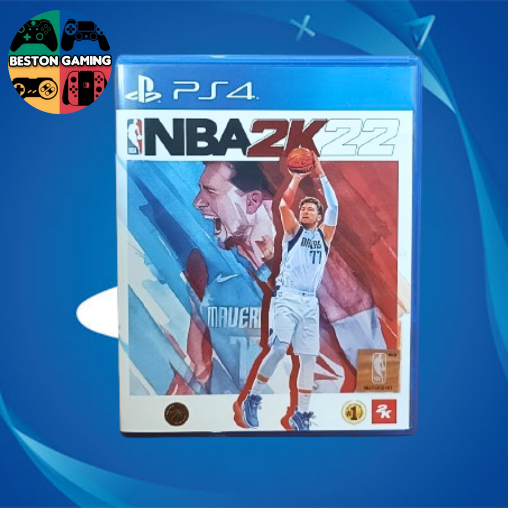 PS4 แผ่น ps4 NBA 2k22 Basketball เล่นได้ 1-4 คน