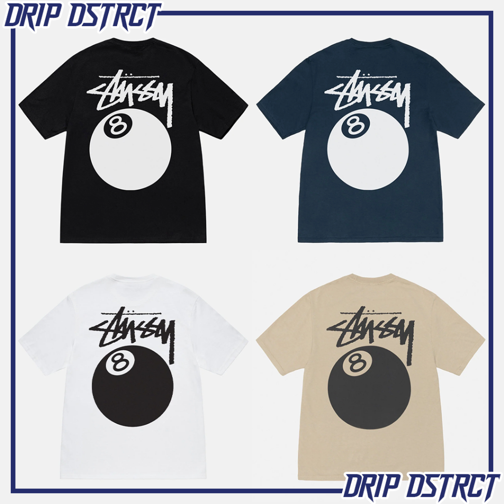 เสื้อยืด Stussy 8 BALL Tee (Stussy US collection Fall 2024) ของแท้💯