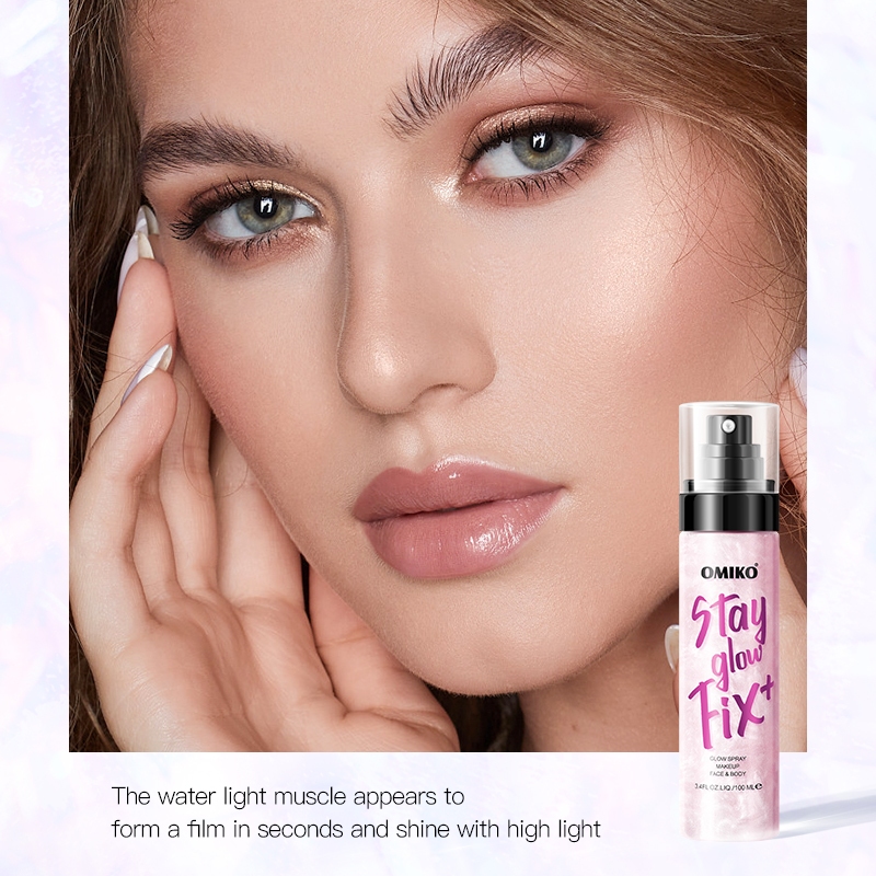 Beautiful Make Up Fixing Spray คิวท์เพรส สเปรย์สำหรับล็อคเมคอัพบนใบหน้า สำหรับผิวผสมและผิวมัน.
