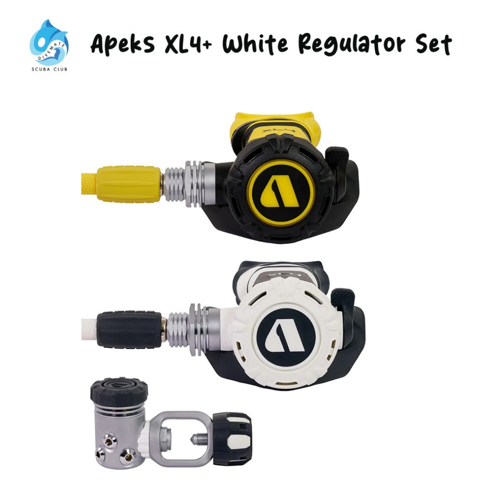 Apeks XL4+ White Regulator Set*รบกวนใส่เบอร์โทรช่องหมายเหตุ