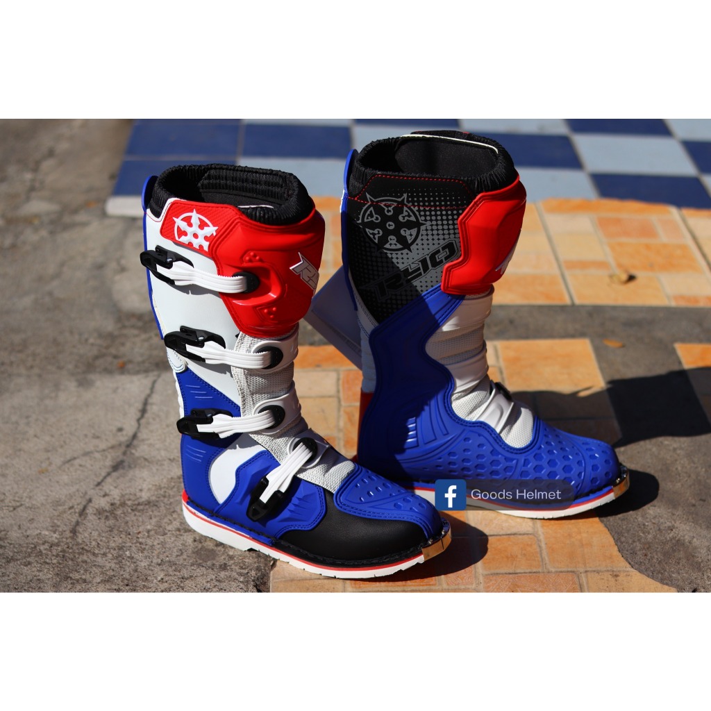 รองเท้าวิบากพื้นเย็บ Ryo รุ่น MX3 มีไซส์ 39-46