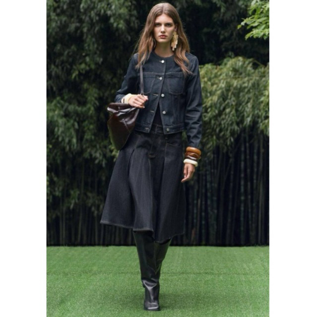 Zara Skirt Denim ZW Collection กระโปรงยีนส์