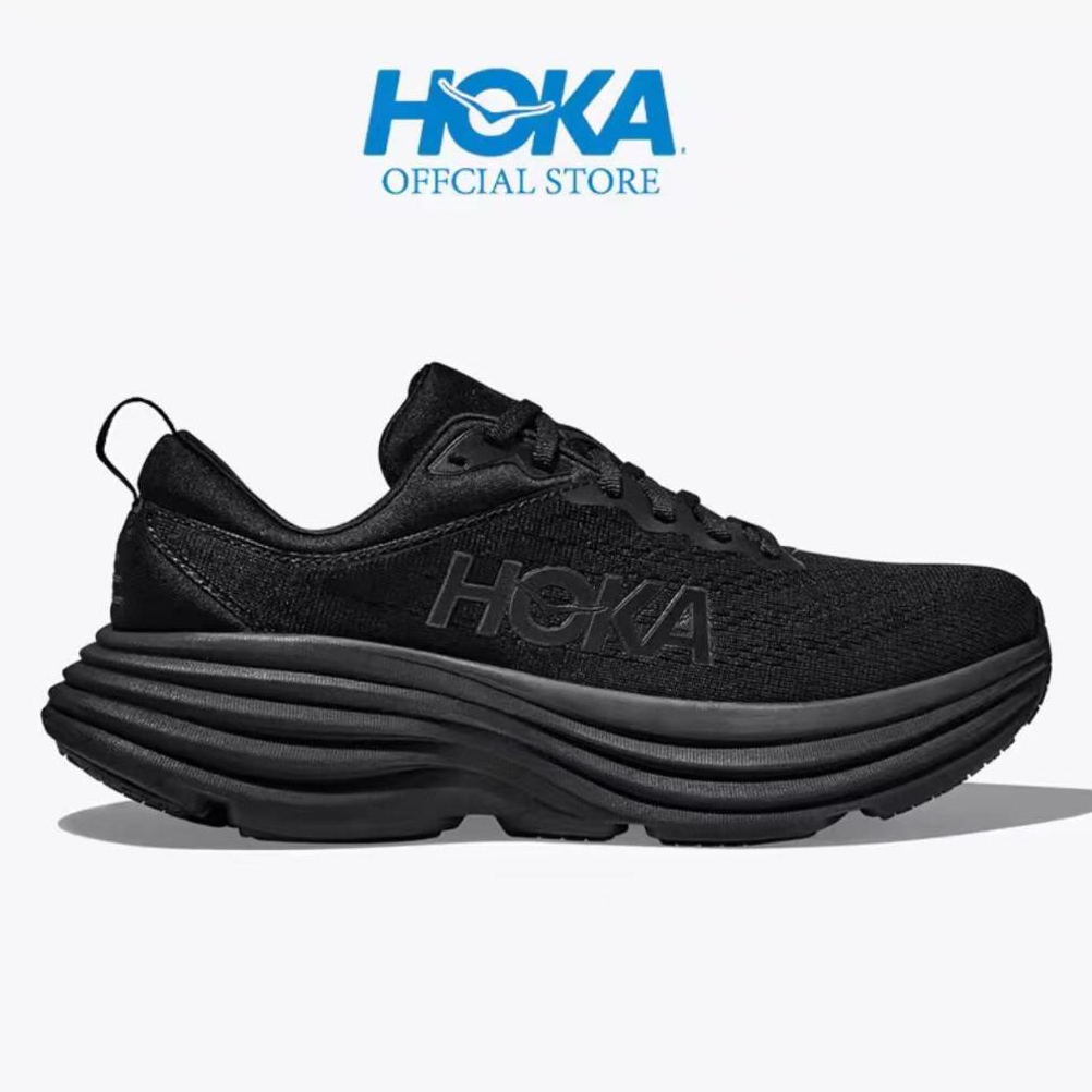 HOKA ONE ONE Bondi8 Bondi 8 Running shoes black/air blue