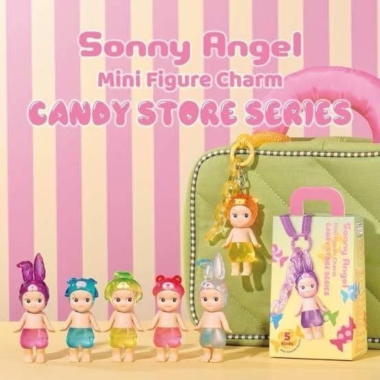 (พร้อมส่งในไทย  🩵) พวงกุญแจ sonny angel